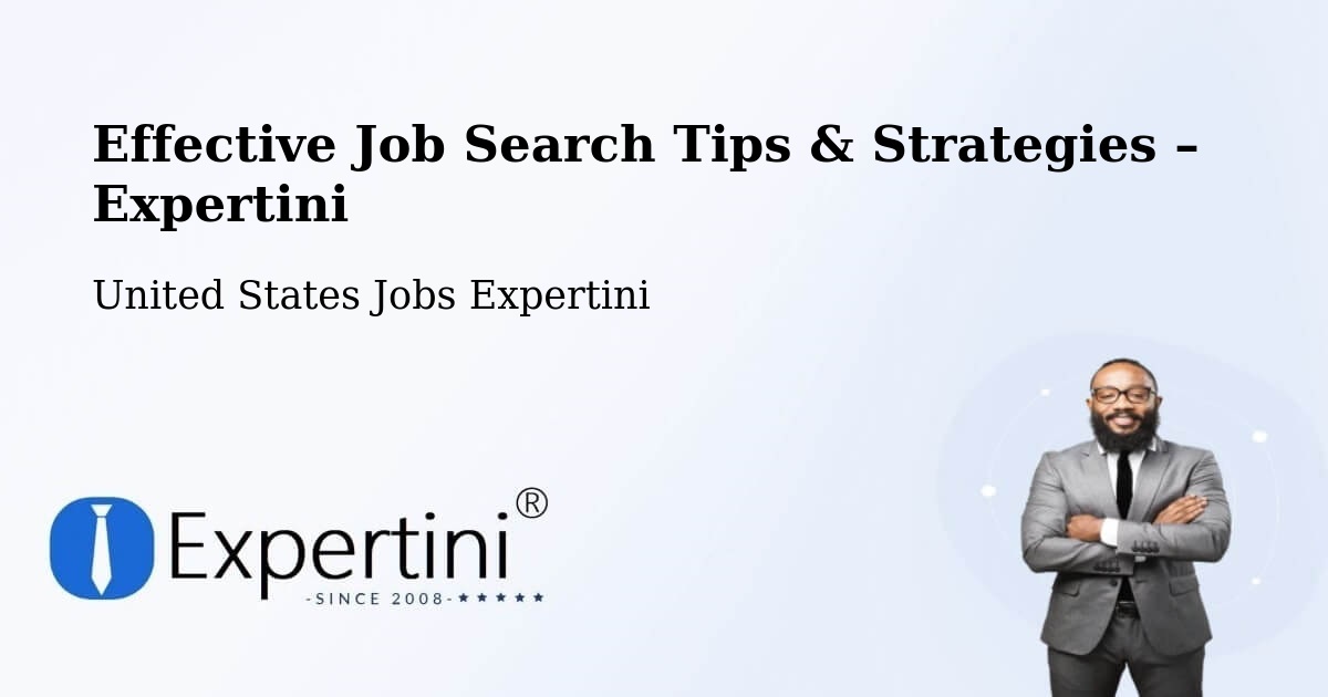 Job Search Tips & Strategies for Job Seekers – King - King, United States Jobs Expertini